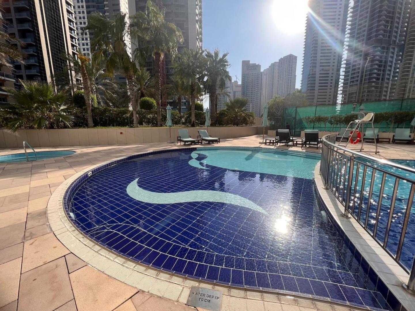 Deluxe 3 Bedroom With Marina & Sea View Dubai Exteriör bild